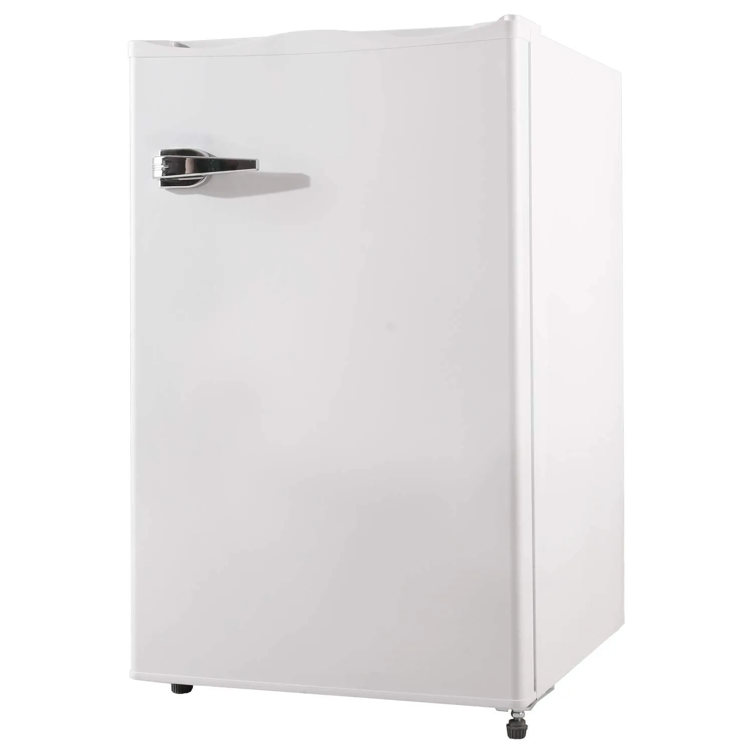 2.3 Cu.ft Compact Upright Freezer, Deep Chest Freezer with Single Door and Shelves, Adjustable Leveling legs, Cold Storage of Food & Beverage for Home, Office, Dormitory, Apartment, Black