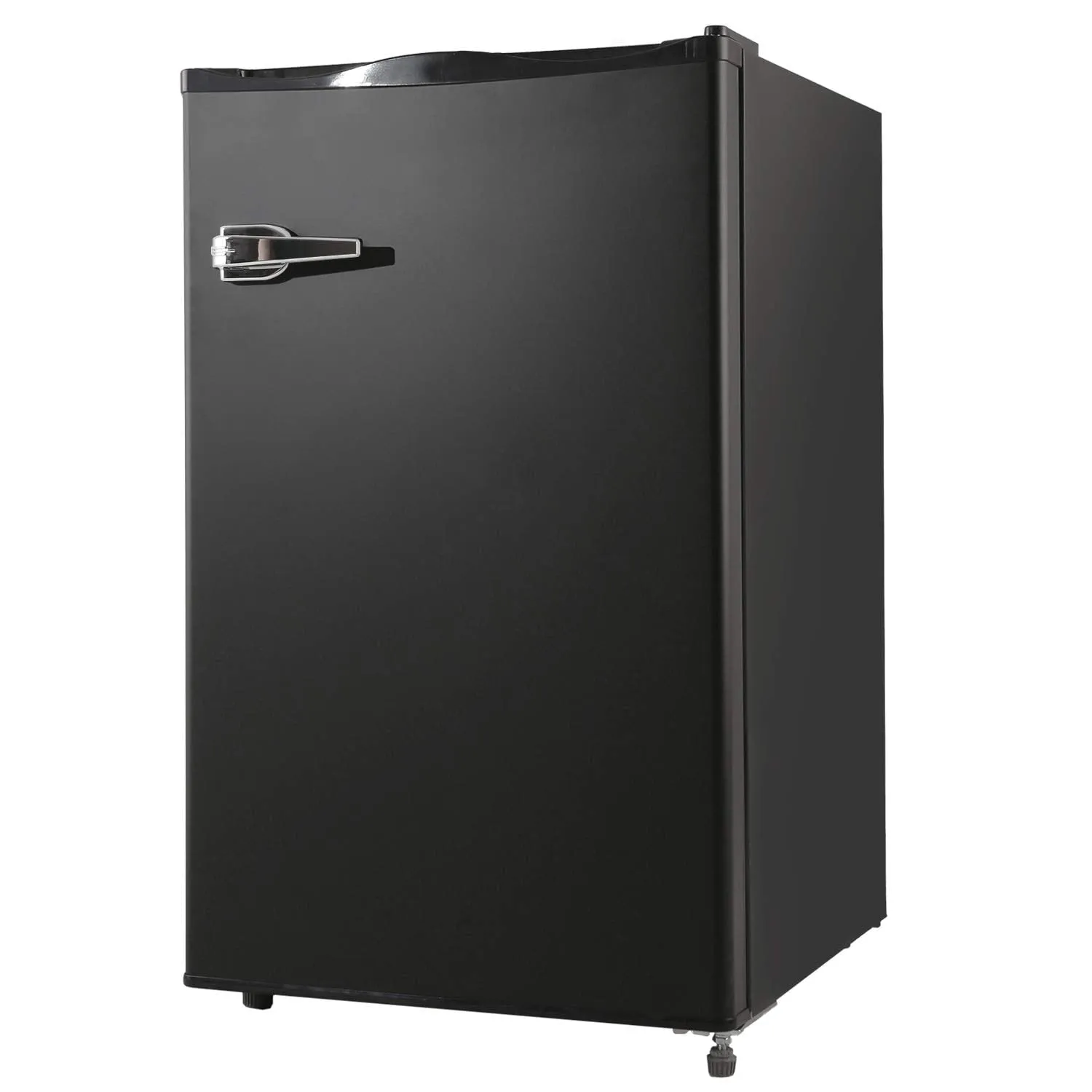 2.3 Cu.ft Compact Upright Freezer, Deep Chest Freezer with Single Door and Shelves, Adjustable Leveling legs, Cold Storage of Food & Beverage for Home, Office, Dormitory, Apartment, Black