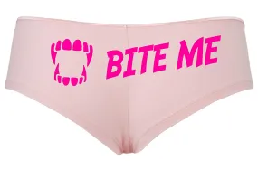 Bite Me  Boyshorts  Light Pink