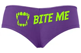 Bite Me  Boyshorts  Purple