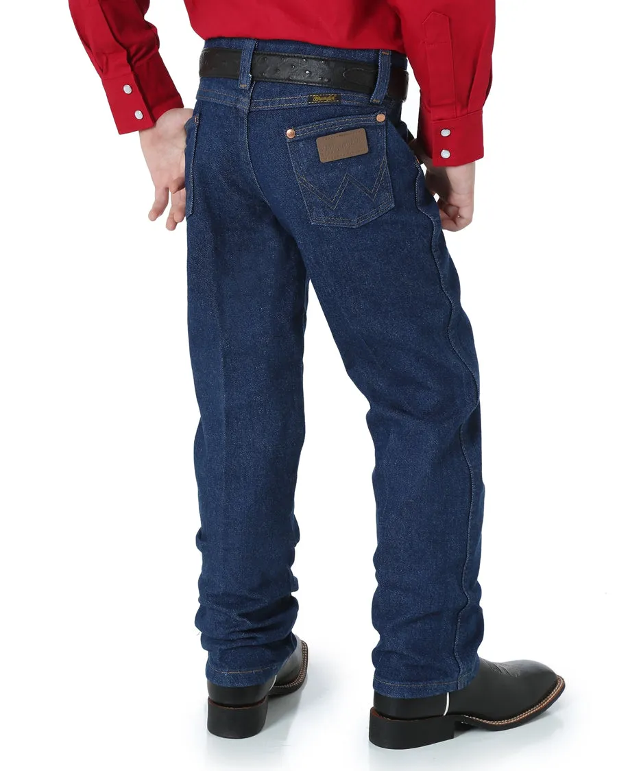 Boys Prewashed Cowboy Cut Original Fit Jeans - Husky