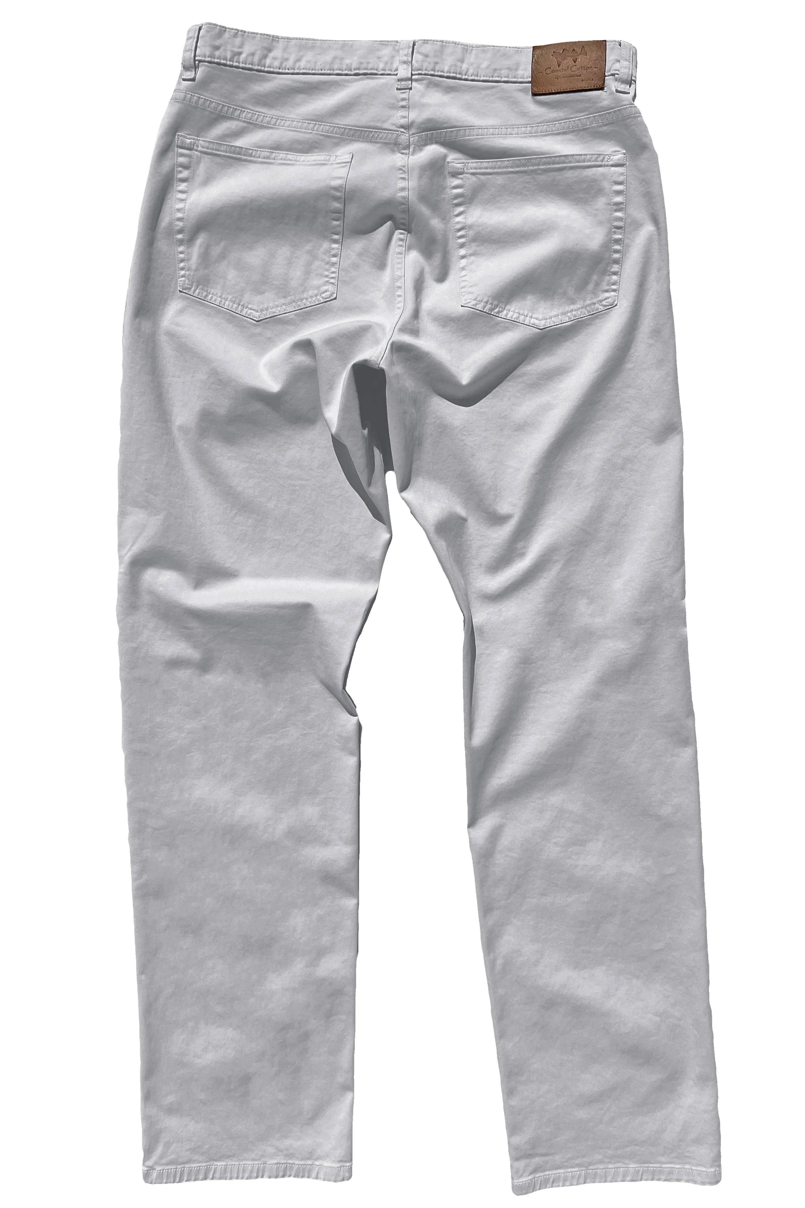 Light Grey Performance Five Pocket