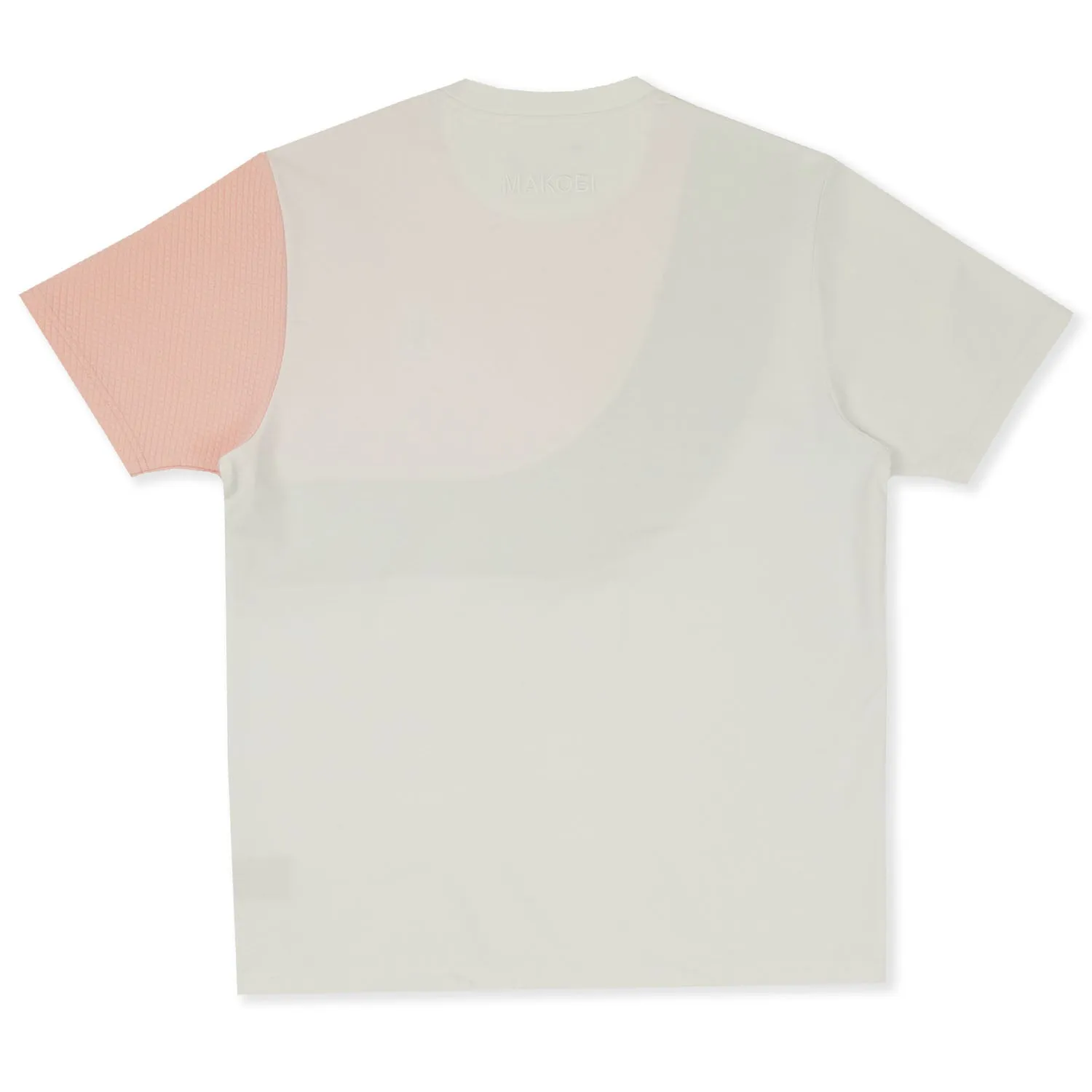 M273 Jacquard Ultra Suede Tee - White Pink