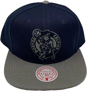 Mitchell & Ness Men's NBA Navy Spirit Snapback Cap