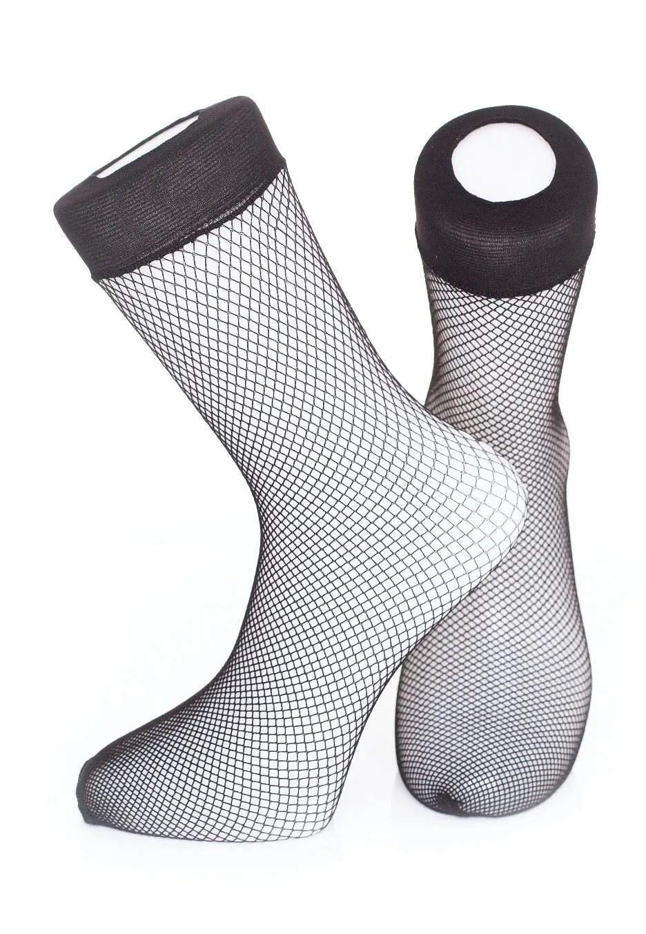 Pamela Mann - Fishnet Knee High Black - Socks