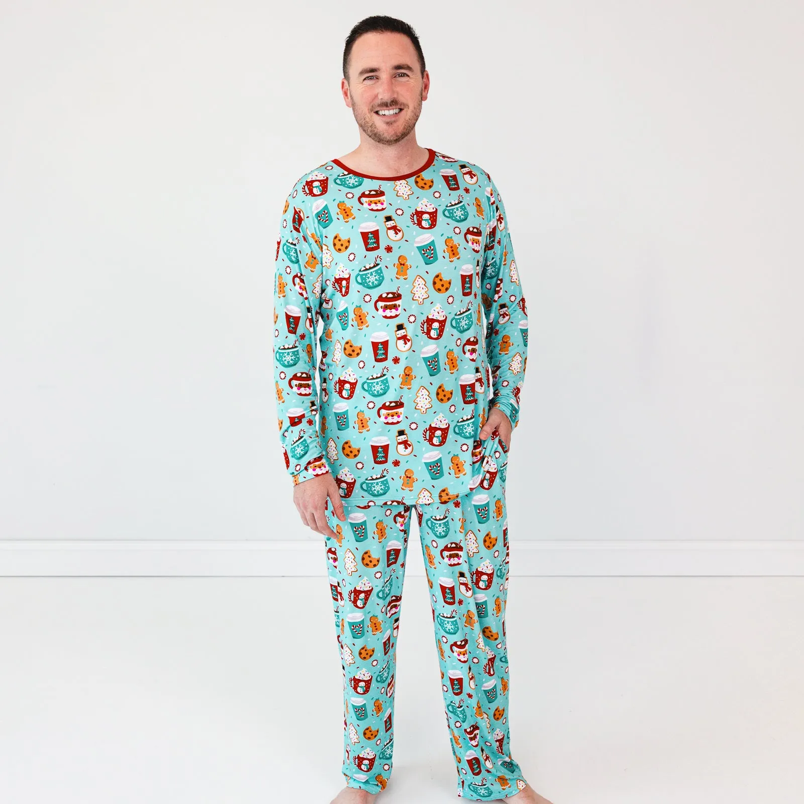 Peppermint Mocha Men's Pajama Pants