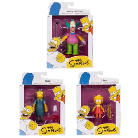 Wave 2 Full Set - The Simpsons 5" Action Figures by Jakks Pacific